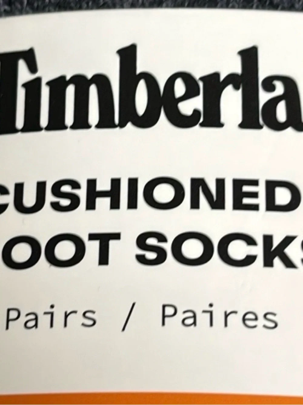 New Timberland Socks Men’s 4 Pair Casual Gray Wool Blend Cushioned Boot Sock